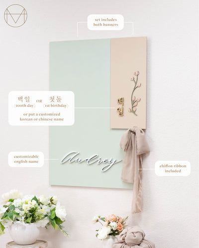 Banner 3 | Dusty Blue Floral Accent